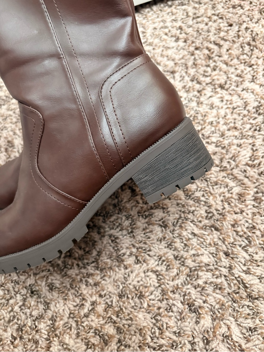 Dream Pairs brown Mid-Calf Women's Boots - Picture 5 of 8